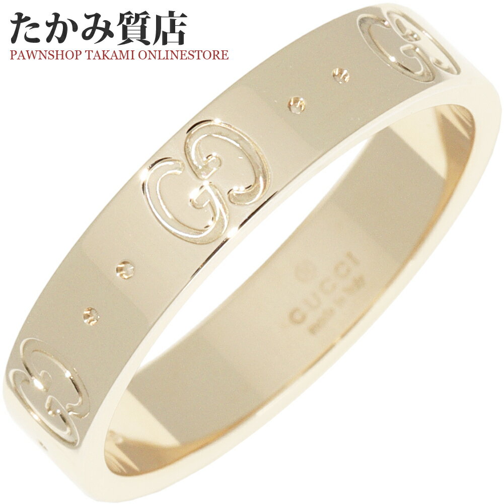 グッチ 指輪 K18YG アイコンリング #13(12.5号)