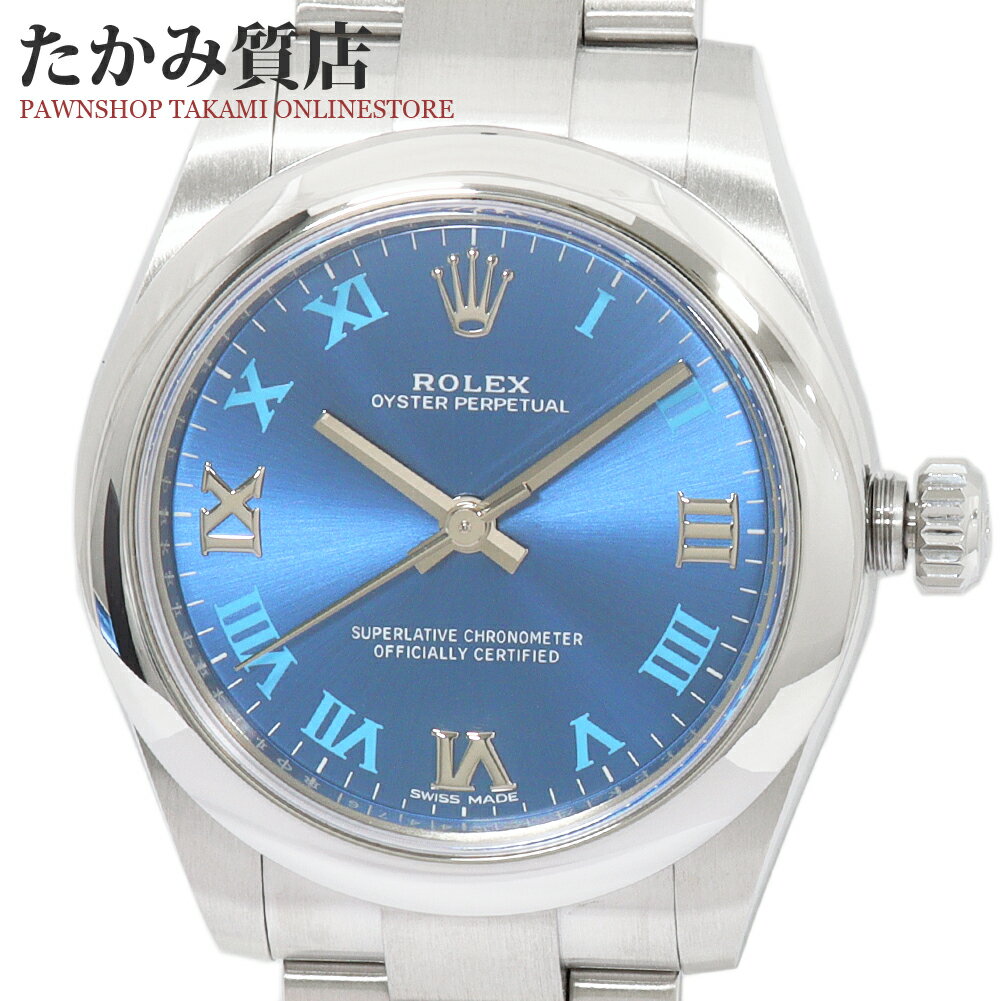 Rolex(ロレックス) 177200 オイスター 青板 31mm 楽天市場】オイスターパーペチュアル 177200の通販