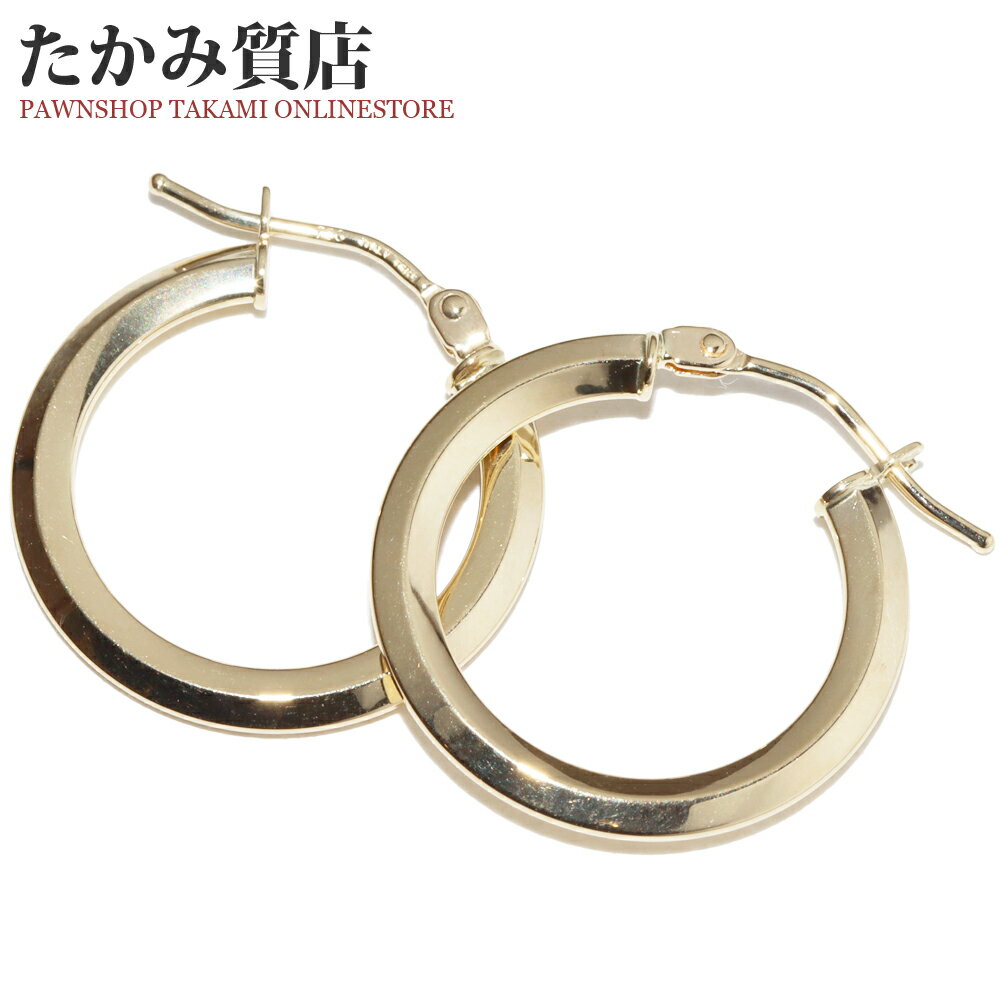 Rakuten - ピアス K18YG フープピアス