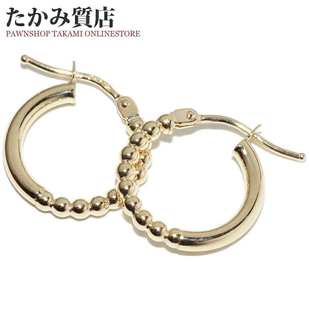 Rakuten - ピアス K18YG フープピアス