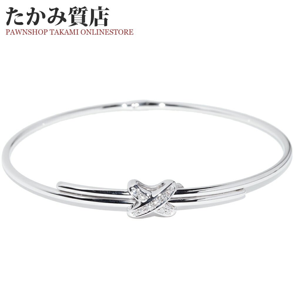 Rakuten - ショーメ ブレスレット バングル K18WG ダイヤ10P(0.11ct) ジュドゥリアン ブレスレット #18