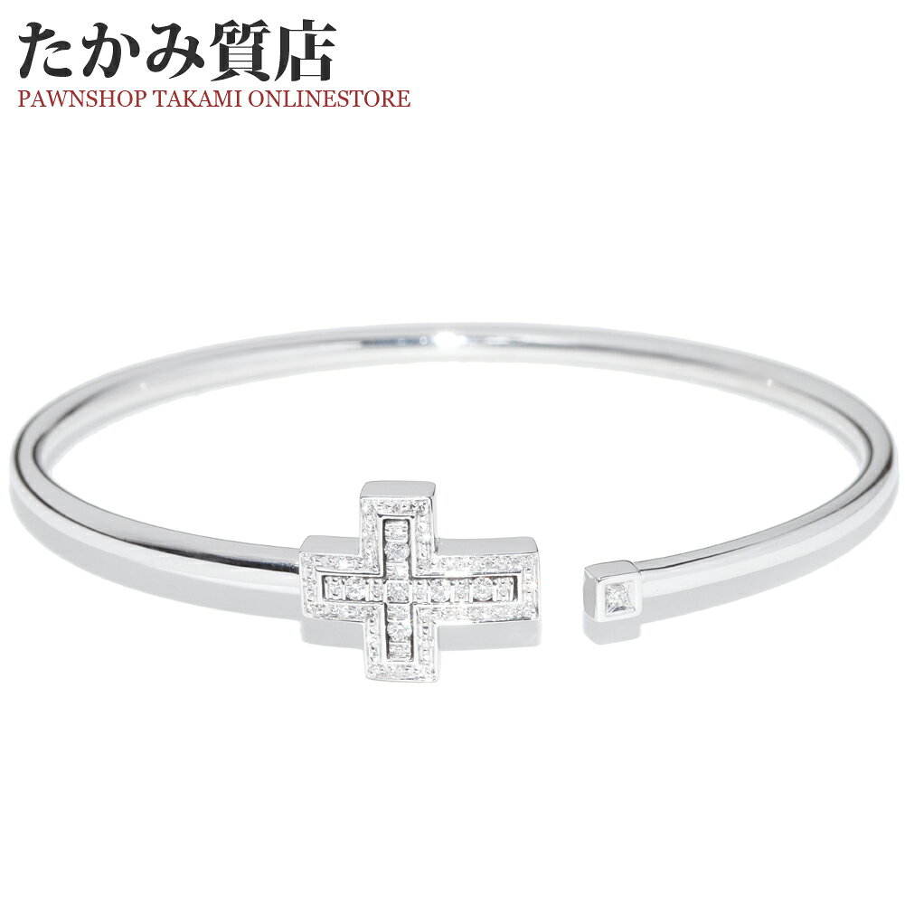 Rakuten - ダミアーニ ブレスレット バングル K18WG ダイヤ0.18ct ベルエポック ブレスレット S クロス 20083317