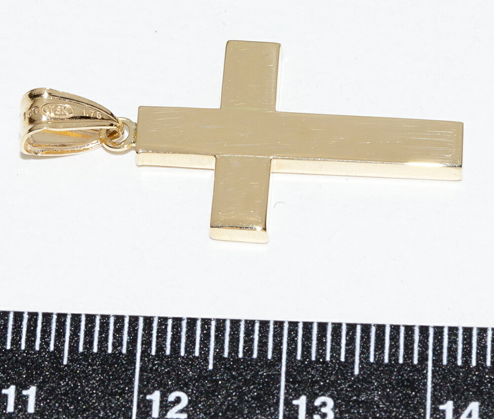 たかみ質店楽天市場店のペンダントトップ K18YG カーネリアン1.75ct クロス｜アングル3