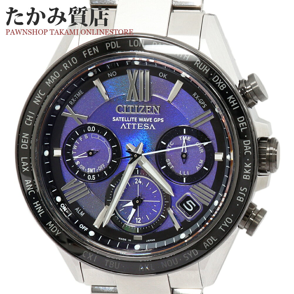 シチズン アテッサ アクトライン UNITE with BLUE 世界2400本限定 CC4075-50L F950-0029S0K メンズ