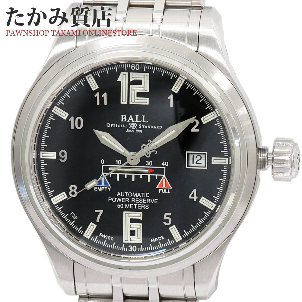 ボールウォッチ トレインマスター NM1056D-SAJ-BK メンズ