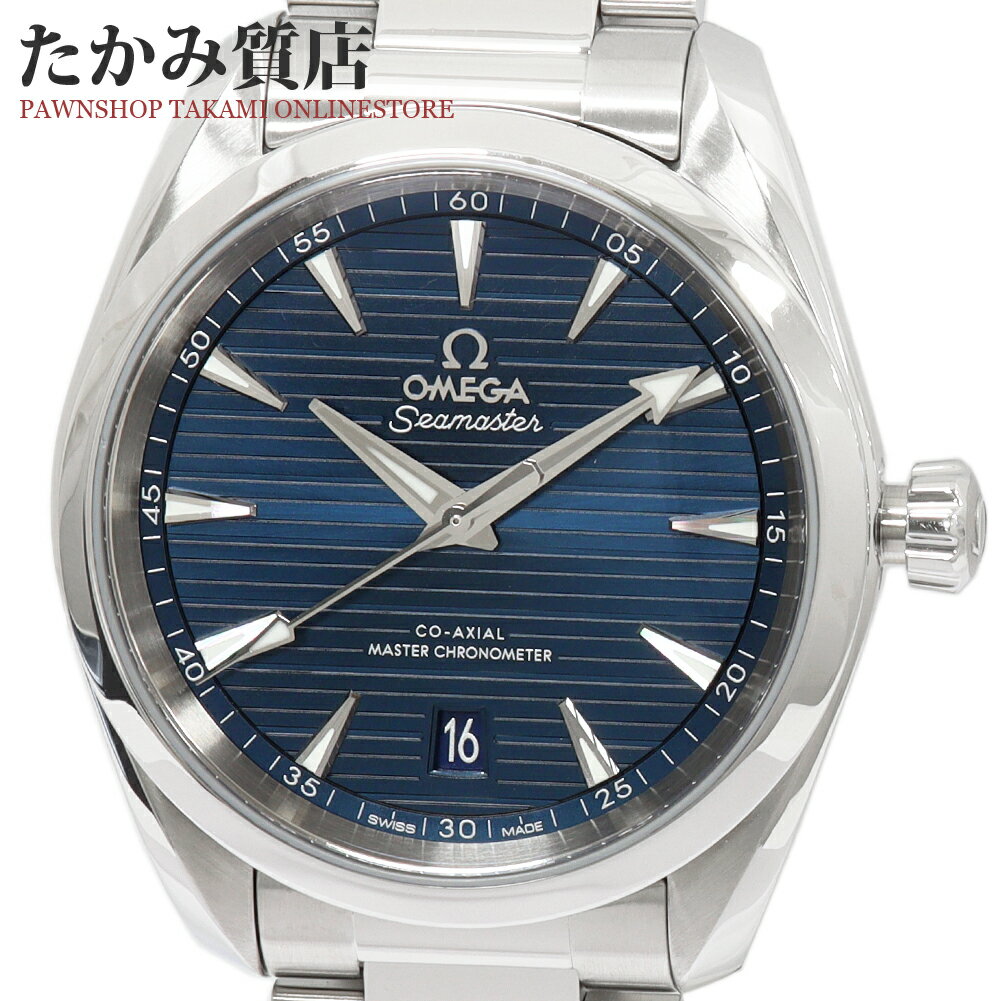 オメガ シーマスター 150m アクアテラ マスタークロノメーター 220.10.41.21.03.001 メンズ...