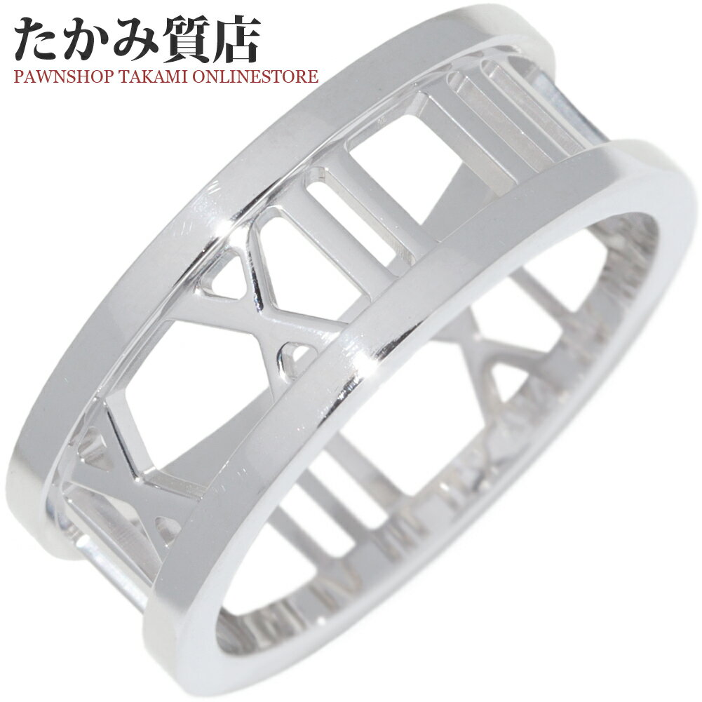 ティファニー 指輪 K18WG オープンア�