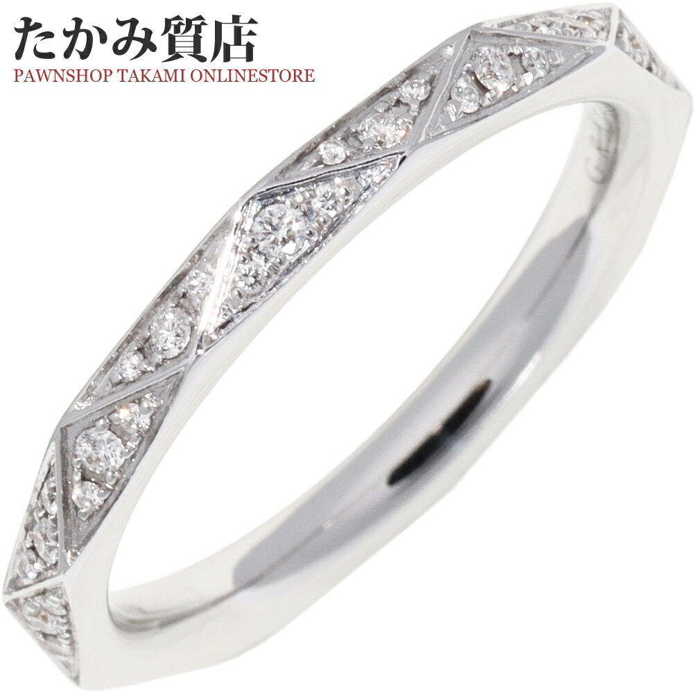 グラフ 指輪 K18WG ダイヤ約0.16ct ダイヤ ローレンスグラフ シグネチャー バンドリング 幅2.3ミリ フルダイヤ RGR445 約10号
