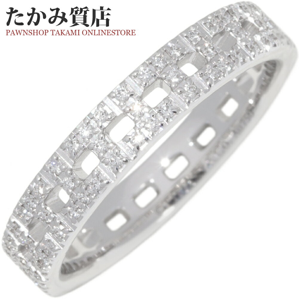 Rakuten - ティファニー 指輪 K18WG ダイヤ計0.23ct Tトゥルー ナロー リング 9号