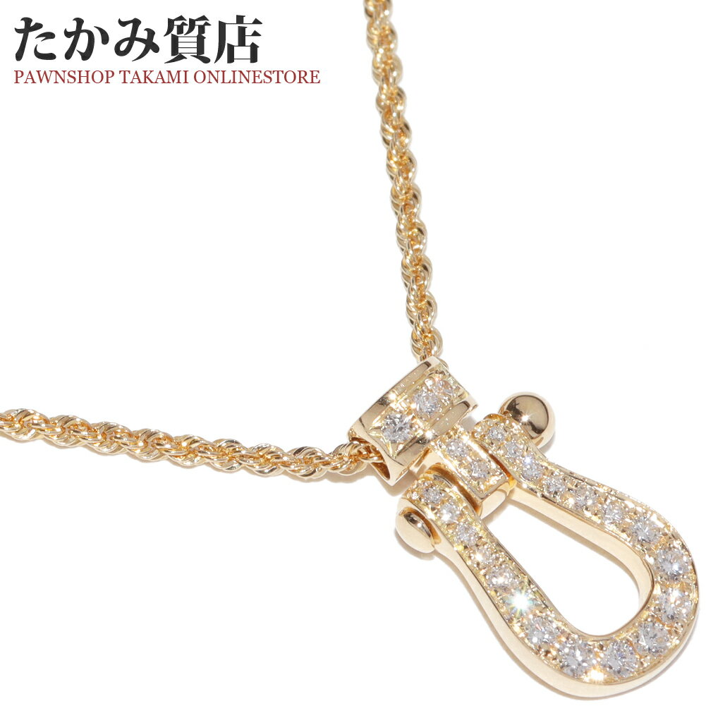 Rakuten - フレッド ペンダントネックレス K18YG ダイヤ約0.21ct フォース10 ペンダントネックレス ミディアムモデル 3B0201 7B0230