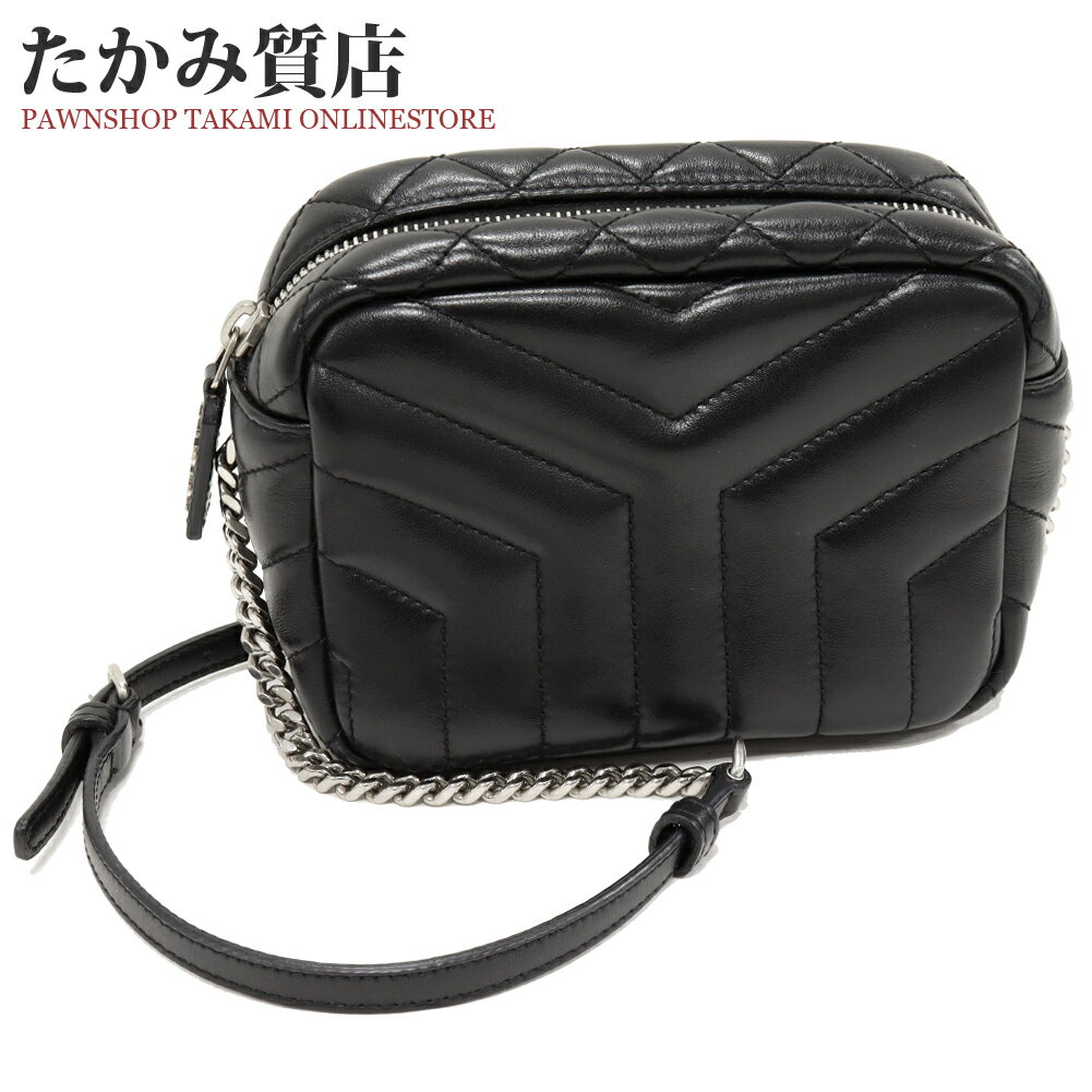 SAINT LAURENT サンローラン/ルルYステッチチェーンショルダー/BRS57410/ブランドバック/ABランク/67【中古】 SAINT LAURENT サンローラン/ルルYステッチチェーンショルダー