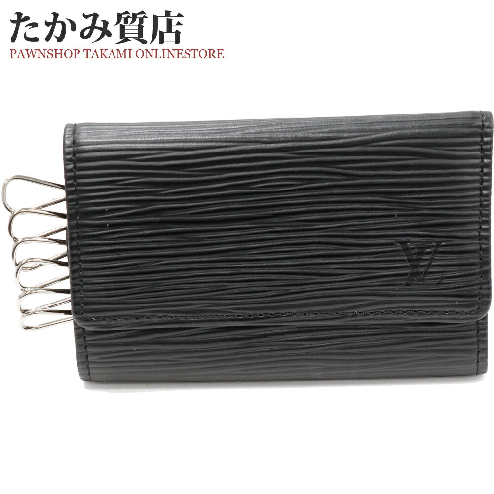 Rakuten - ルイヴィトン 6連キーケース エピ ノワール シルバー金具 ミュルティクレ6 M63812