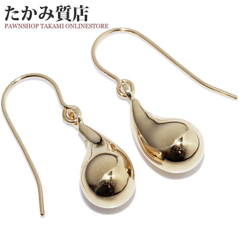 Rakuten - ピアス K18YG ドロップ 雫