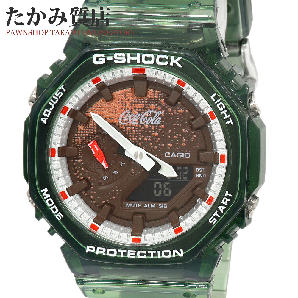 カシオ G-SHOCK(Gショック) Coca Colaコラボ コカ・コーラコラボ限定 GA-2100CC-3AJR 兼用