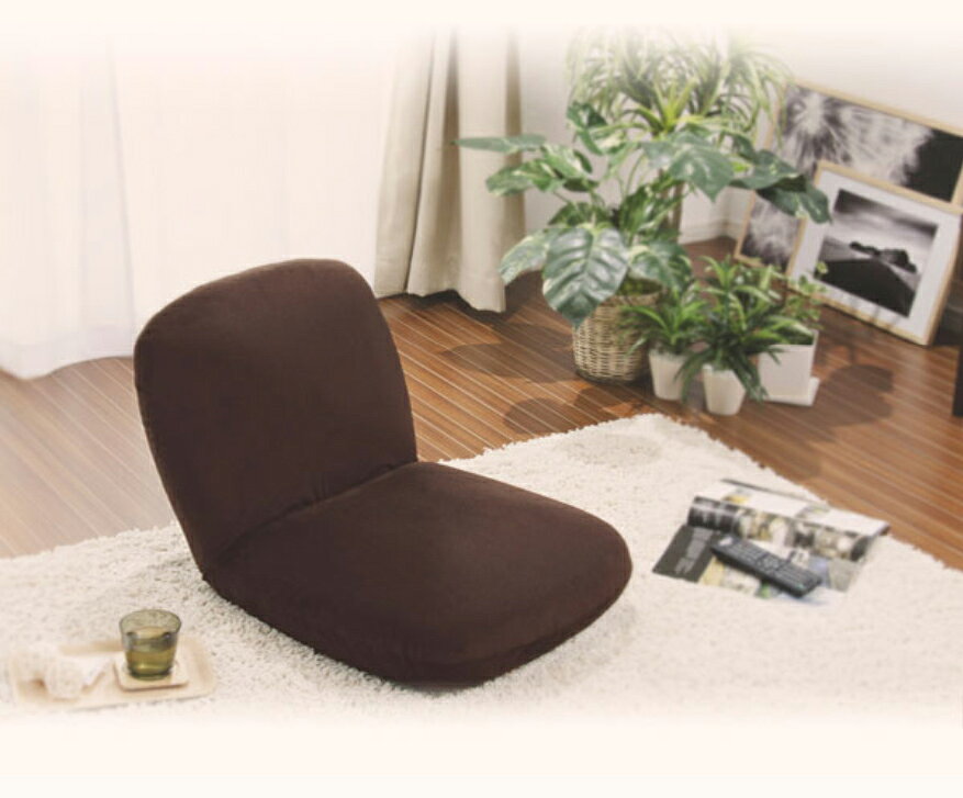 一人掛けふっくらコンパクト座椅子「キナコ」1P takamine-10000369 インテリア タカミネ サンプル画像2