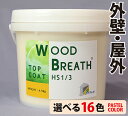 【送料無料】漆喰に近づく！漆喰を超える！ Wood Breath ウッドブリース トップコート HS1/3（4.5kg）※選べる16色（パステルカラー） ローラーで塗れる左官仕上げ材　外装　外壁・屋外用　塗料　ペイント　外壁仕上材　外部塗装　塗り壁　コーラルテックス