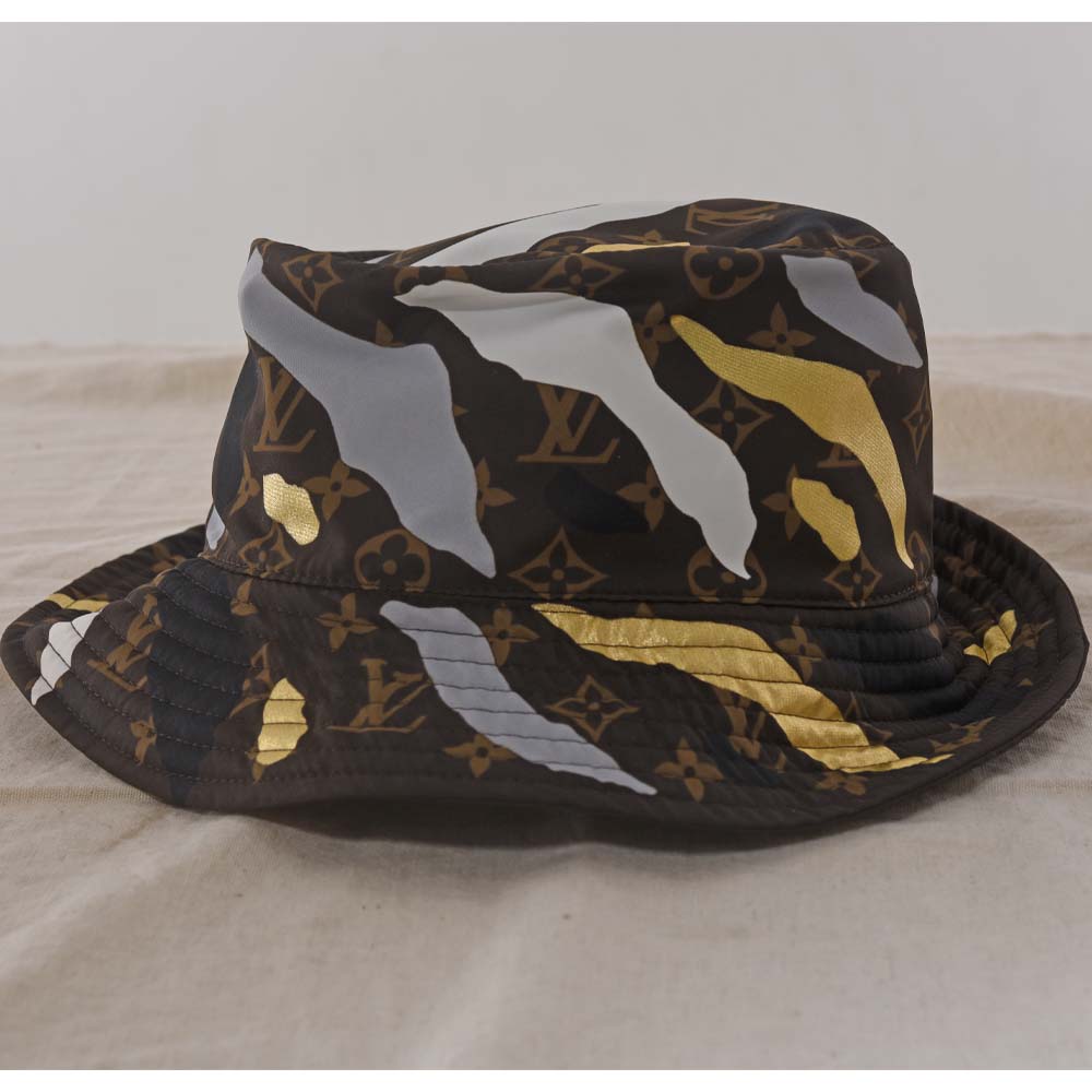 LOUIS VUITTON　ルイヴィトン　帽子　シャポー・モノグラム　M76232　美品　バケットハット　「リーグ・オブ・レジェンド」コラボ　Sサイズ