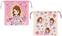スケーター マチ付き巾着2枚セット ソフィア フラワー 小物入れ ディズニー ちいさなプリンセス Disney skater KB64CW ポイント消化 スーパ...