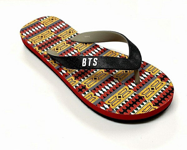 BTS公式ビーチサンダル 〜IDOL〜 JIMIN（ORANGE） LLサイズ 防弾少年団 公式ライセンス ポイント消化 スーパーSALE お買い物マラソン 買い回り