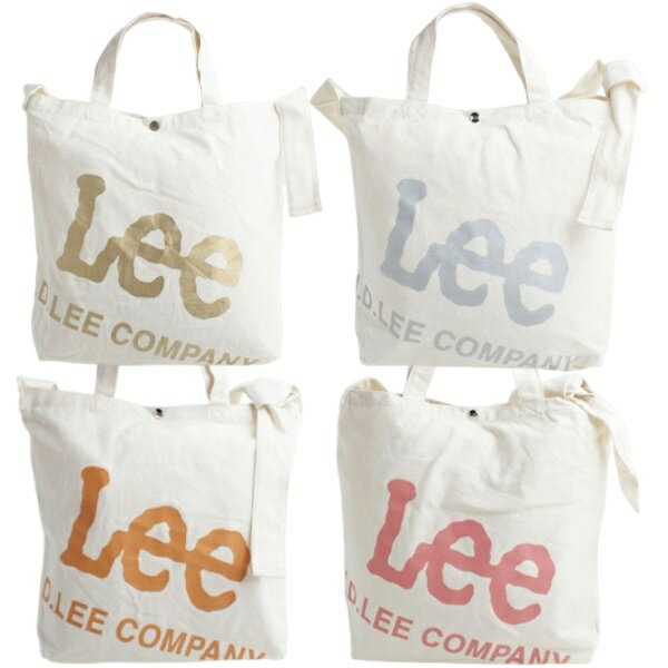Lee リー キャンバス ショルダーバッグ トートバッグ 2WAY BIGロゴ ななめプリント 0425978 ポイント消化 スーパーSALE お買い物マラソン 買い回り
