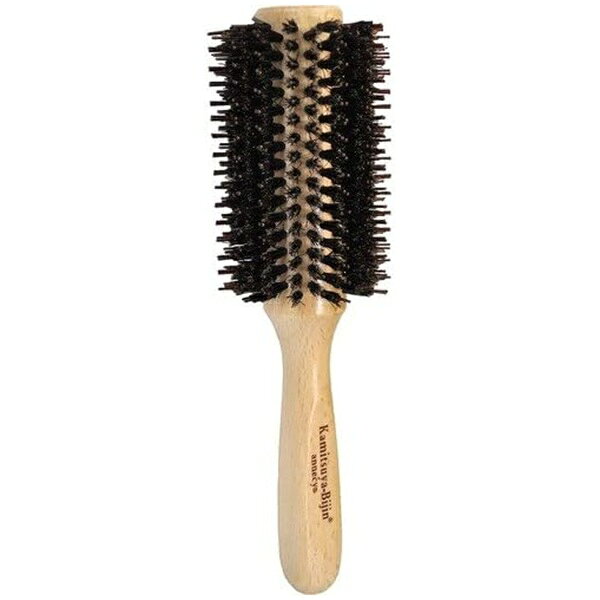 アヌシ 髪艶美人 ラウンドブローブラシ 天然獣毛 天然木ハンドル ANNECY TK-1803 1本3役 ポイント消化 スーパーSALE お買い物マラソン 買い回り