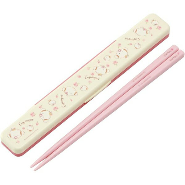 【日本製】スケーター 抗菌 音の鳴らない箸・箸箱セット こぎみゅん フラワーリース サンリオ ランチグ..
