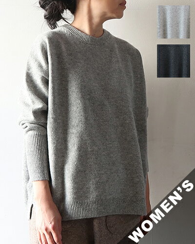 comm.arch. コムアーチ ニット レディース Hand Framed Triple Mix Pullover ハンドフレーム トリプル..