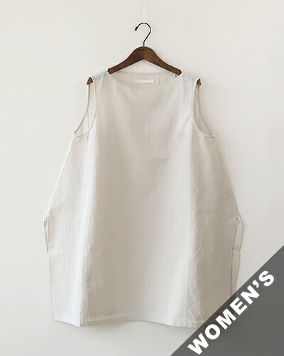 evam eva エヴァムエヴァ チュニック レディース pin check tunic - 04 ANTIQUE WHITE ピンチェック チュニック E261T147 送料無料