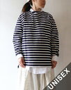 FLISTFIA フリストフィア Tシャツ メンズ レディース Long Sleeve Boat Neck T-Shirts - NAVY×WHITE ロングスリーブ ボートネックTシャツ BN01016 送料無料