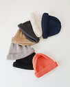 RoToTo ロトト ビーニー メンズ レディース COTTON ROLL UP BEANIE コットンロールアップビーニー R5021 メール便可