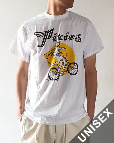 乐天商城 - MUSIC TEE ミュージックティ－ カットソー メンズ レディース PIXIES “TONY” TEE ピクシーズ“トニー” 半袖T 40423 送料無料 メール便可