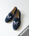 Broadland SLIPPERS u[hh Xbp Xb| fB[X Victoria Slipper Embroidered Velvet Women rNgAXbp xxbg BL-07 