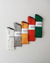 RoToTo ロトト ソックス メンズ レディース LINEN COTTON RIBBED CREW SOCKS リネンコットンリブドクルーソックス R1461-231 メール便可