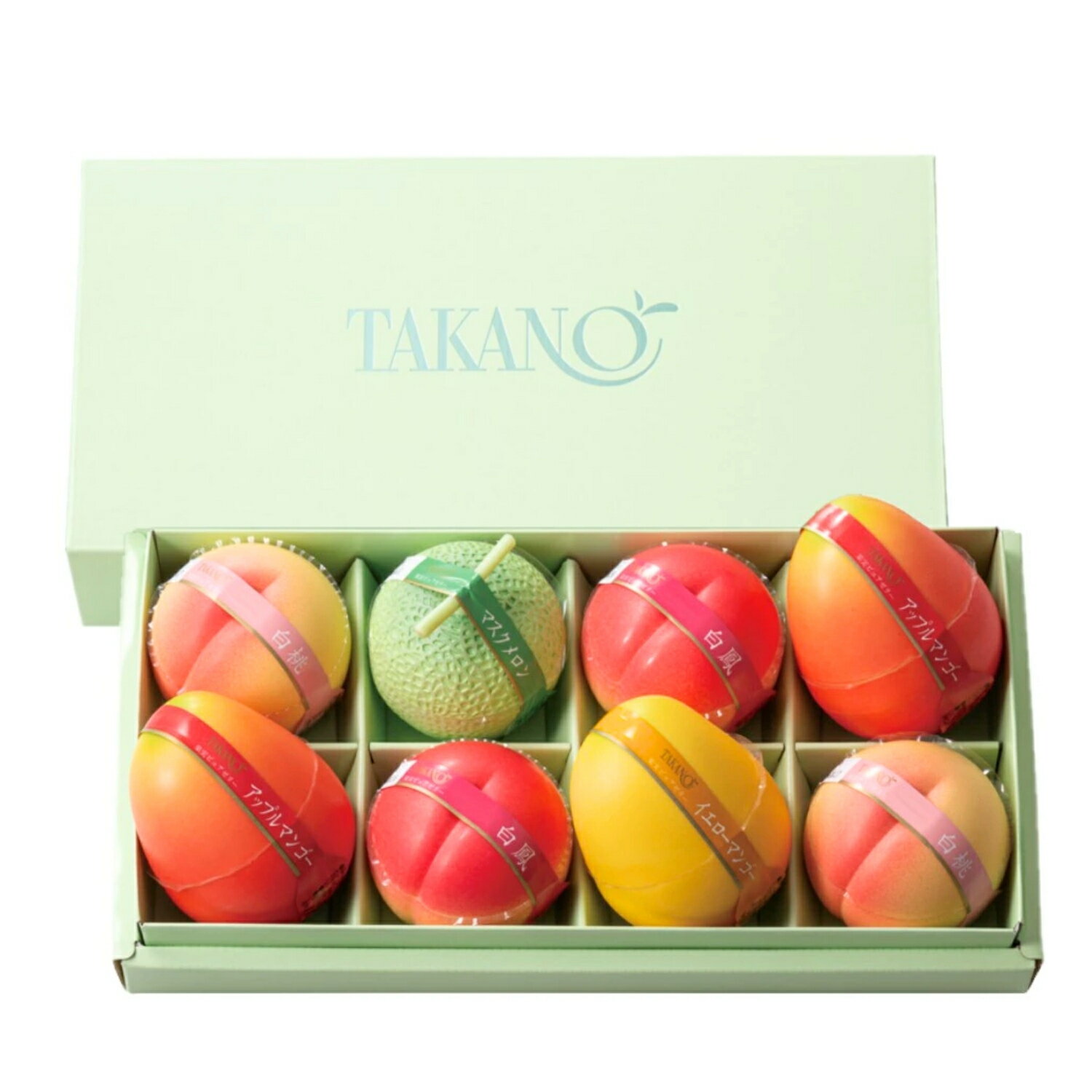 公式 新宿高野 果実ピュアゼリー8入E| フルーツゼリー 果物 おしゃれ ギフト 内祝い お返し プレゼント 退職 お礼 スイーツ くだもの 高野フルーツゼリー...