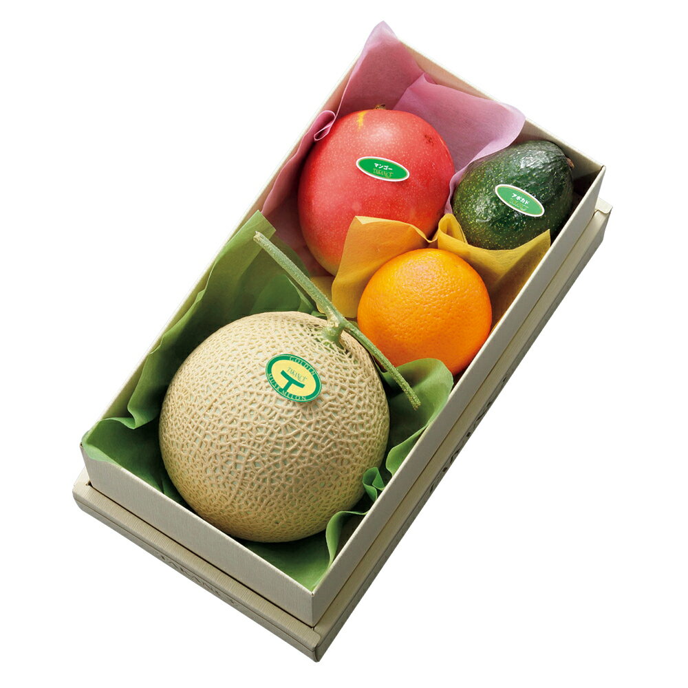 公式 新宿高野 お歳暮 ギフト 贈り物 フルーツ 内祝い 誕生日 お祝い 御礼 マスクメロン＆トロピカルフ..