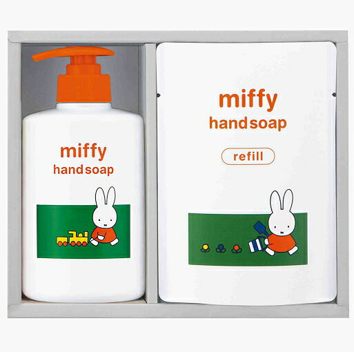 miffy ミッフィー　薬用ハンドソープセット引越しご挨拶　ギフト 洗濯 部分洗い 御礼 プレゼント 記念品 誕生日 母の日　粗品　法要 香典返し 卒業記念 記念品 母の日 入学内祝い 入学お祝い 就職お祝い