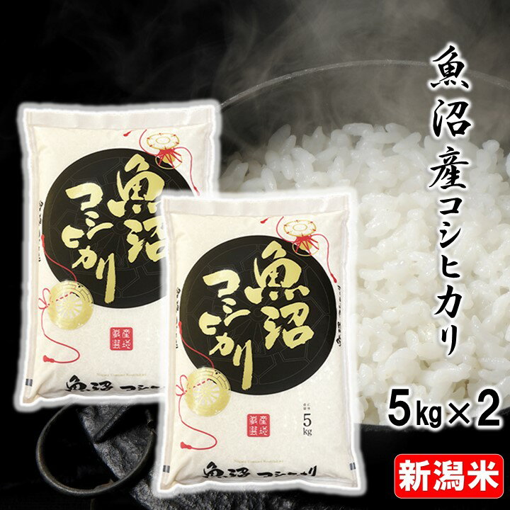 細山商店 お米 魚沼コシヒカリ 白米 10kg(5kg×2) 令和5年産 新米 送料無料 米 お米 10キロ 魚沼産コシヒカリ 魚沼産 こしひかり 一等米 特Aランク 高級米 ブランド米 契約栽培 ギフト プレゼント 贈り物 贈答 お礼 内祝い お返し お見舞い お供え のし対応可 新潟 細山商店