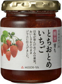 MY 日本のめぐみジャム 栃木育ち とちおとめいちご 155g×24本 同梱分類【B】