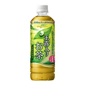 ポッカサッポロ 玉露入りお茶 600mlPET×24本 【送料無料(一部地域除く)】