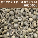 30日限定！エントリーしてポイント最大14倍☆【送料無料】メール便 コーヒー 生豆 エチオピア モカ イルガチェフ G1 500g(250g×2)【同梱不可】