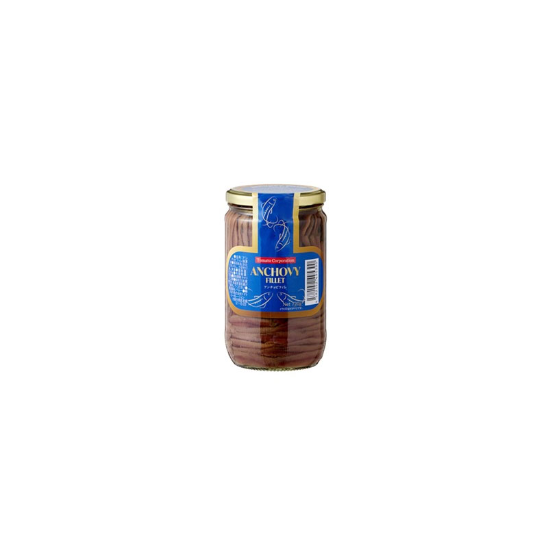 エントリーしてポイント5倍！【4月14日20:00から4月17日09：59まで！】トマトコーポレーション　アンチョビフィレ（ペルー産）　720g瓶×6本　いわし　ひまわり油　【送料無料(一部地域を除く)】