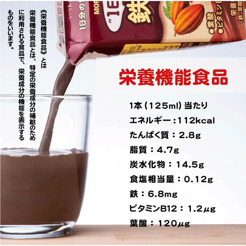 守山乳業 1日分の鉄分ココア 125ml×96...の紹介画像3
