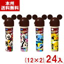 江崎グリコ 17g フレンドチョコ ディズニー (12×2)24入 (チョコレート お菓子 景品 まとめ買い) (Y80) (本州送料無料)