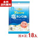 カンロ 140g 塩カンロ飴 (6×3)18入 (塩飴 塩分補給 キャンディ お菓子 景品 ばらまき まとめ買い) (Y80) (本州送料無料)