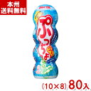 味覚糖 40g ぷっちょグミ ソーダ (10×8)80入 (ボトル ソーダ グミ お菓子 景品) (Y80)(ケース販売) (本州送料無料)