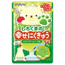 扇雀飴本舗 しろくまの幸せにくきゅうグミ メロンクリームソーダ味 32g×6入