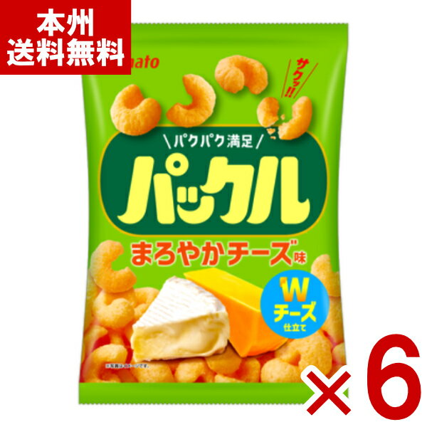 東ハト パックル まろやかチーズ味 57g×6入 (チーズ スナック お菓子 景品 大量 ばらまき イベント) (Y80) (本州送料無料)