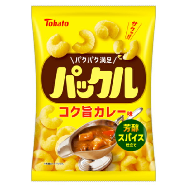 (賞味期限2026.1.24) 東ハト パックル コク旨カレー味 57g×8入 (最短当日出荷) (アウトレット 訳あり ..