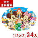 江崎グリコ ペロティ ミッキー&ミニー(12×2)24入 (ディズニー チョコレート ペロペロチョコ) (本州送料無料)