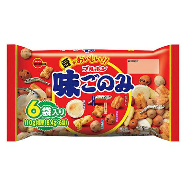 ブルボン 味ごのみファミリー 110g×12入 (おつまみ 米菓 豆菓子 小魚 ミックス お菓子 景品) (Y80) (本州送料無料) 2